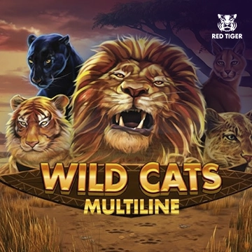Redtiger : Wild Cats Multiline - TURBOBET168